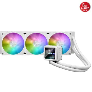 ASUS 360mm PRIME LC 360 ARGB AM5-1851p Sıvı Soğutmalı İşlemci Fanı Beyaz / 90RC0102-B0EAY0