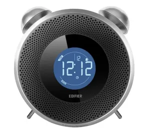 EDIFIER Image Series MF240BTBTick-Tock Dock 8W Rms Çalar Saatli FM Radyo / SD Kart Girişli Hoparlör Siyah, BLUETOOTH