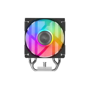 SAMA X40L, Black, 1x100mm ARGB Fan, Kule Tipi Hava Soğutma, 4 adet Gelişmiş Kompozit Isı Borusu, CPU Fan (AMD ve INTEL Tüm işlemciler ile uyumlu)