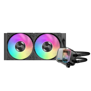 SAMA L70-240BK, Black, 240mm, 2x120mm ARGB Fan, CPU Sıvı Soğutma