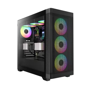PANTHERA-02A, AMD RYZEN 7 5700, 16Gb DDR4 Ram, 500Gb NVMe SSD, 8Gb GDDR7 RTX5060 Ekran Kartı, 2000W Kasa, Free Dos OEM PAKET