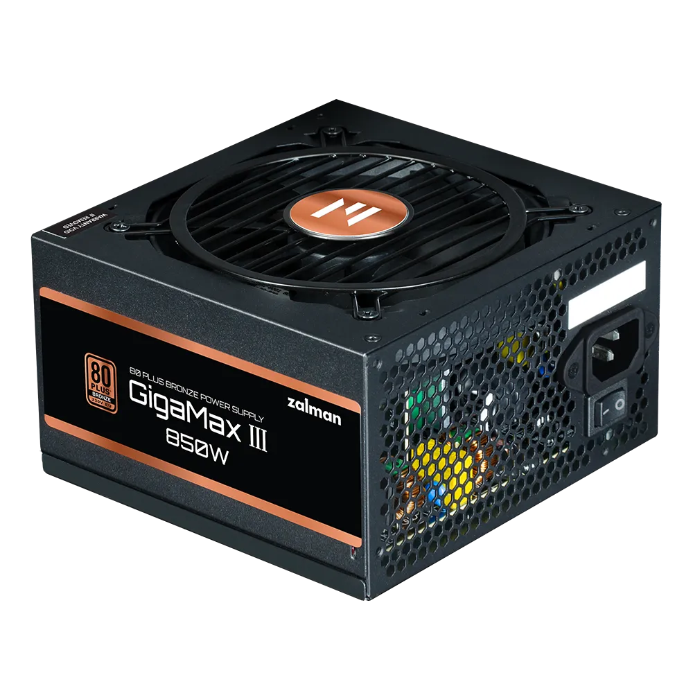 ZALMAN 850w 80+ Bronze ZM850-GV3 (GigaMaxIII 850W) PCIe 5.0 Power Supply