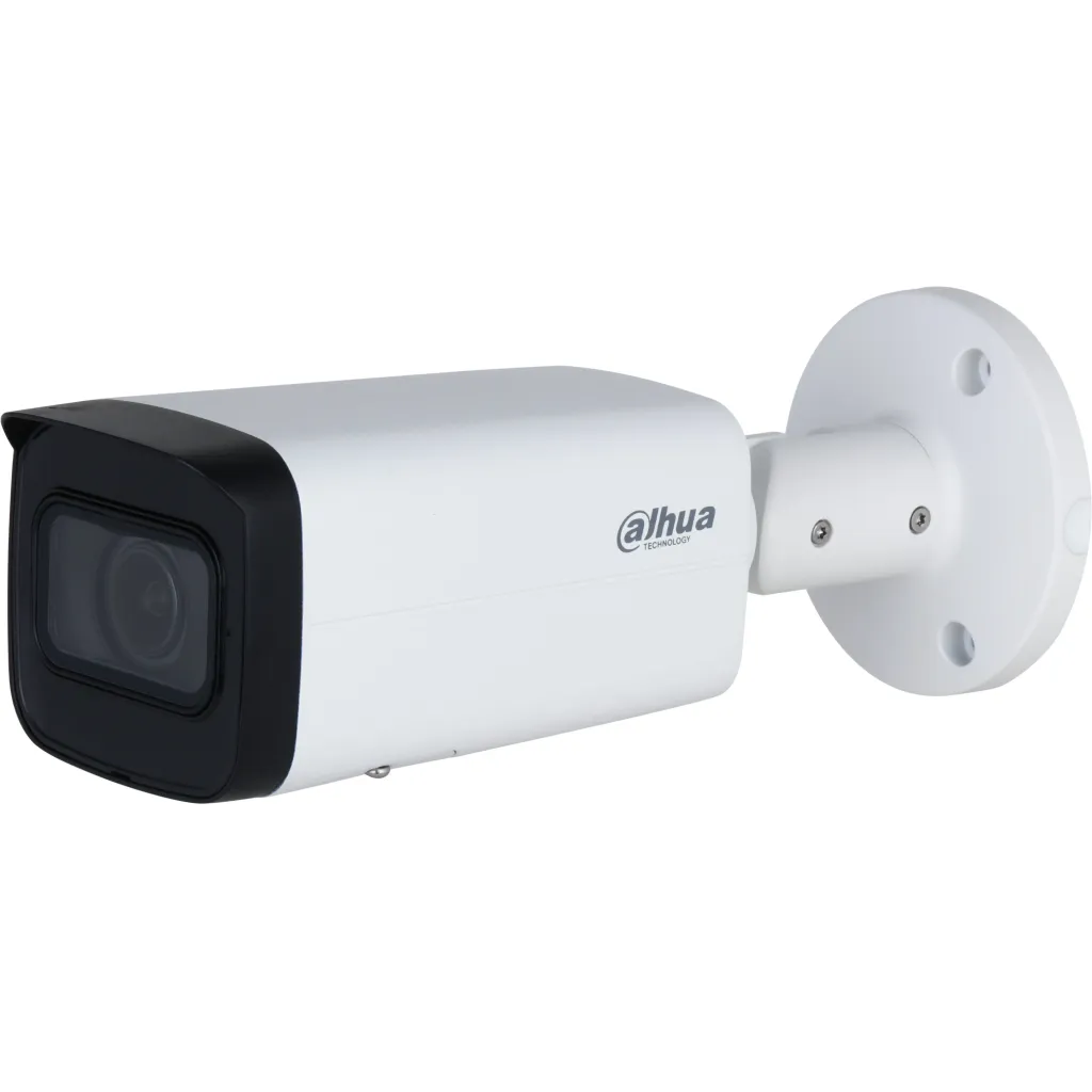 DAHUA IPC-HFW2241T-ZAS-27135, 2Mpix, 2,7-13,5mm Motorize Lens, H265+, 60Mt Gece Görüşü, Dahili Mikrofon, Starlight, IP67,  PoE Bullet IP Kamera