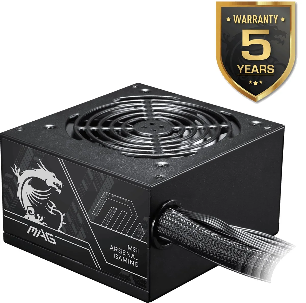 MSI 750w 80+ Bronze MAG A750BN PCIE5 II Power Supply