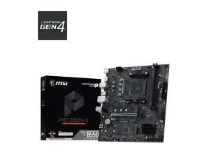 MSI PRO B550M-B DDR4 HDMI-DP PCIE 4.0 AM4 mATX