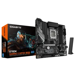 GIGABYTE B760M GAMING X WIFI6E GEN5 DDR5 HDMI-DP PCIE 4.0 1700p mATX