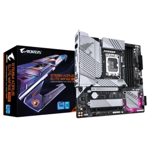 GIGABYTE B760M AORUS ELITE WIFI6E GEN5 DDR5 HDMI-DP TYPEC PCIE 4.0 1851p mATX 