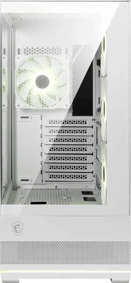 MSI MAG PANO 110R PZ WHITE Gaming Mid-Tower PC Kasası Beyaz