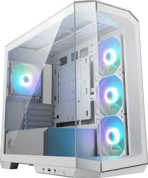 MSI MAG PANO M100R PZ WHITE Gaming Mid-Tower PC Kasası Beyaz