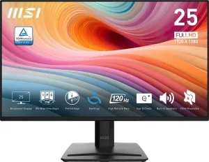 MSI 24.5" IPS PRO MP252 E2 1ms 120Hz HDMI-DP Ev Ofis Tipi Monitör 1920x1080