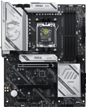 MSI MAG X870E GAMING MAX WIFI7 DDR5 HDMI-DP PCIE 5.0 AM5 ATX