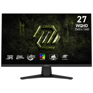MSI 27" RAPID IPS MAG 274QF E20 0.5MS 200HZ HDMI-DP Gaming Monitör 2560x1440