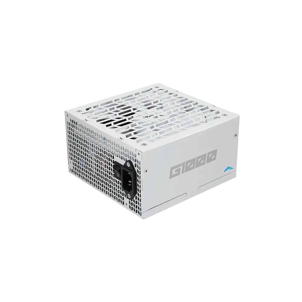 SAMA G1000, 1000W, White, 80+ Gold, Cybenetics Certified, Full Modüler, PCIE 5.1, ATX3.1, Beyaz, GAMING, ATX, Power Supply (PSU)
