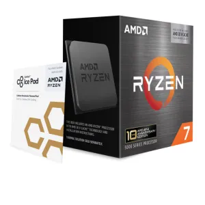 AMD RYZEN 7 5800X3D 100MB 8çekirdekli VGA YOK AM4 105w Kutulu+Fansız