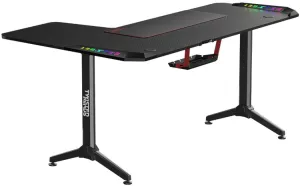 TWISTED Minds L Şekilli RGB Sağ Oyuncu Masası Siyah TM-Y-RB-RGB