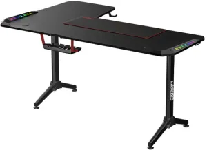 TWISTED Minds L Şekilli RGB Sağ Oyuncu Masası Siyah TM-Y-RB-RGB
