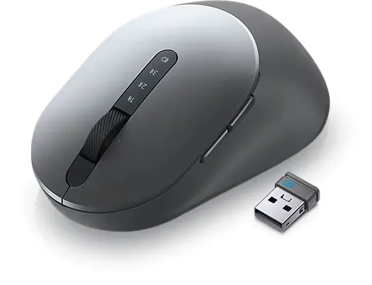 DELL MS5320W Multi-Device 1600 DPI Kablosuz Gri/Siyah Fare (570-ABHI)