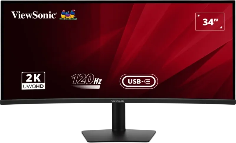 VIEWSONIC 34" IPS VA3420C 1MS 120HZ HDMI-DP Multimedya Kavisli Kurumsal Monitör 3440x1440