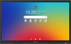 VIEWSONIC 75" IFP7541-1-1C 4K Ultra HD İnteraktif Akıllı Ekran