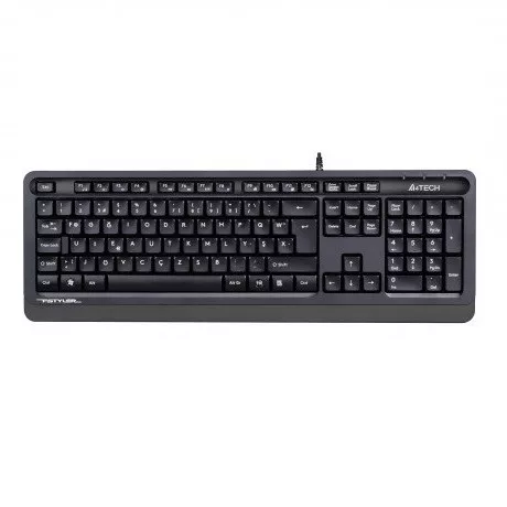 A4TECH FK10 Kablolu USB F Siyah/Gri Klavye