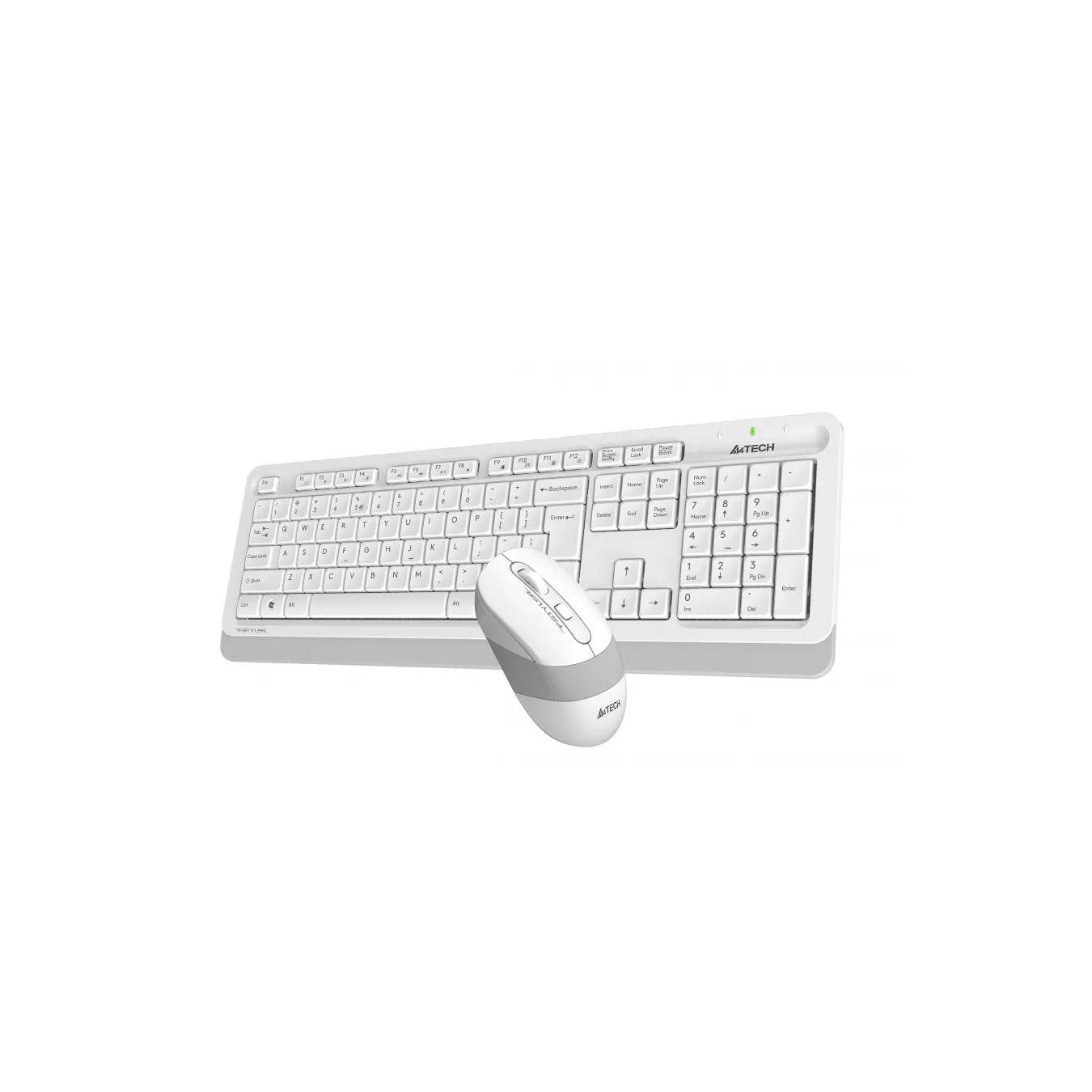 A4TECH FG1010 Kablosuz Q Trk Beyaz/Gri Klavye - Mouse Set