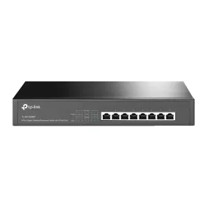 TP-LINK 8port PoE 153W Gigabit Yönetilemez Switch TL-SG1008MP