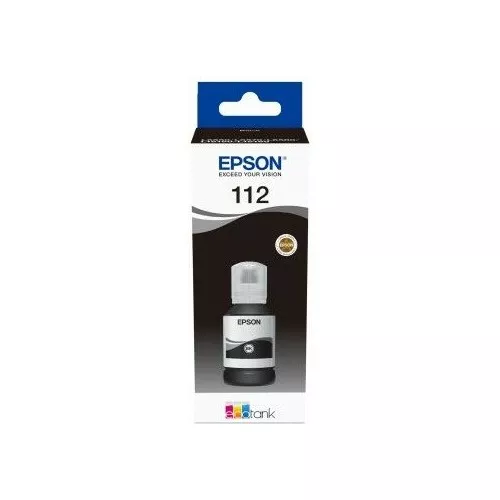 EPSON C13T06C14A 112 Siyah 127ml Tanklı Sistem Mürekkebi