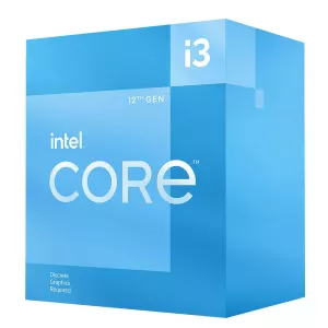 INTEL CORE i3 12100F 17MB 4çekirdekli VGA YOK 1700p 58w Kutulu+Fanlı 