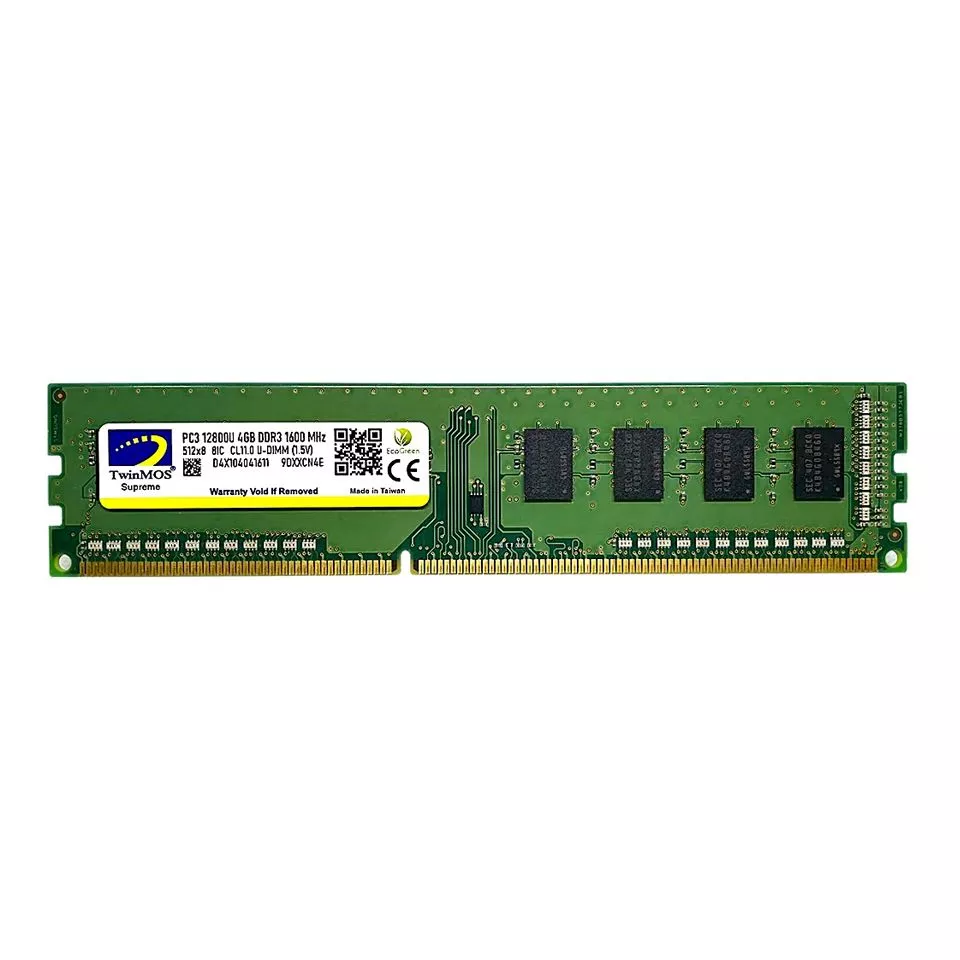 TWINMOS 4GB 1600MHz DDR3 1.5V PC Ram MDD34GB1600D