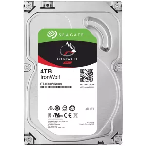 SEAGATE 4TB 3.5" IRONWOLF ST4000VN006 5400RPM 256MB SATA-3 Nas Diski 
