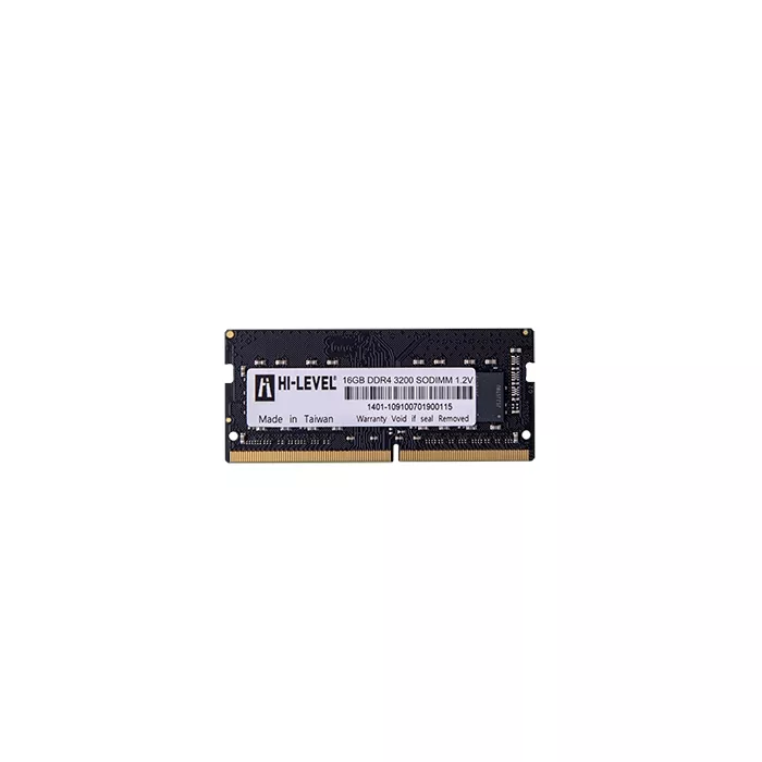 HI-LEVEL 16GB DDR4 3200MHZ NOTEBOOK RAM VALUE HLV-SOPC25600D4/16G