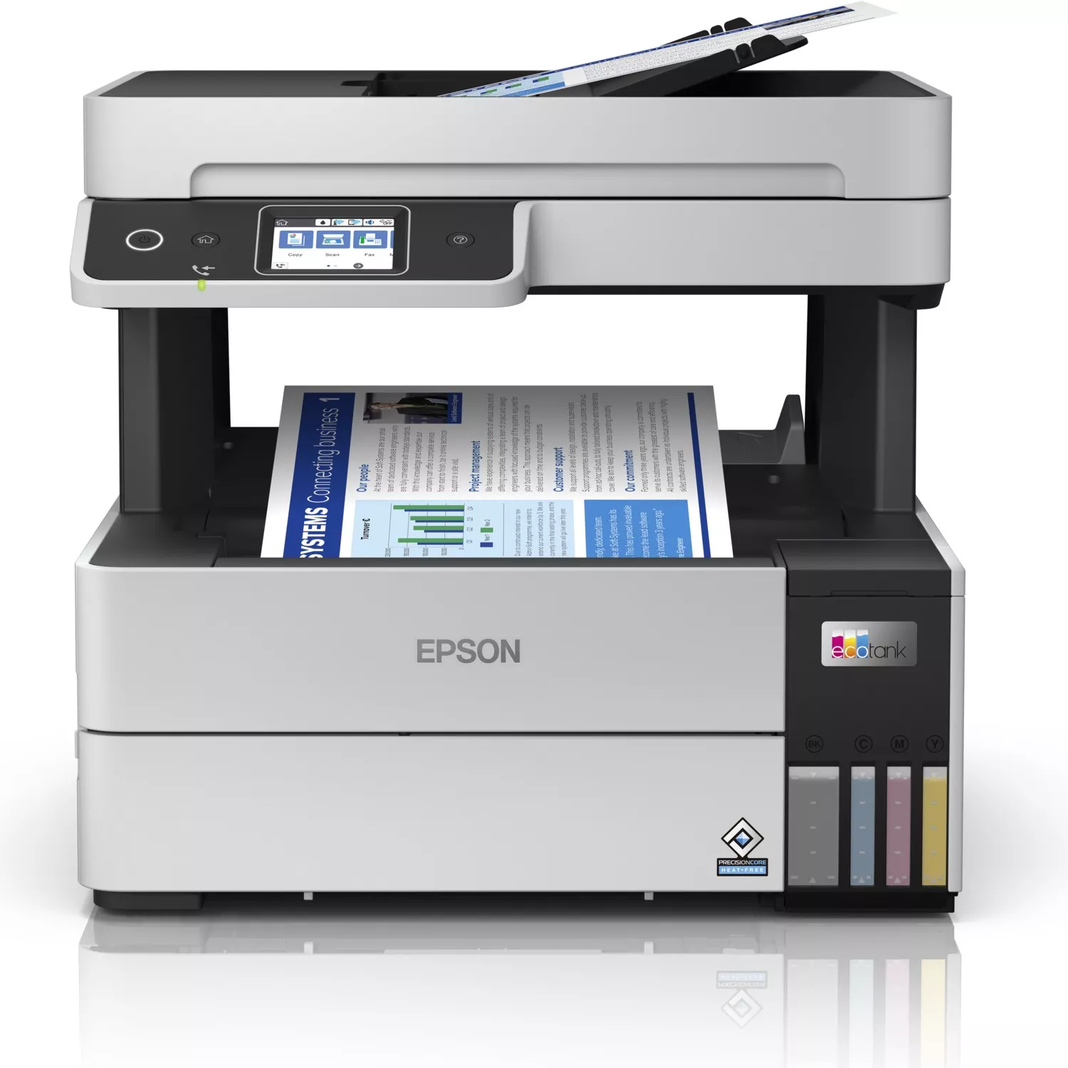 EPSON A4 Renkli L6490 Çok Fonksiyonlu Dublex Tanklı Yazıcı Fax USB 2.0,Ethernet,Kablosuz