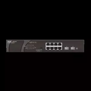 RUIJIE REYEE RG-ES110GDS-P 8 PORT 10/100/1000 8 PORT POE 2 PORT UPLINK 120W YONETILEMEZ DESKTOP SWITCH