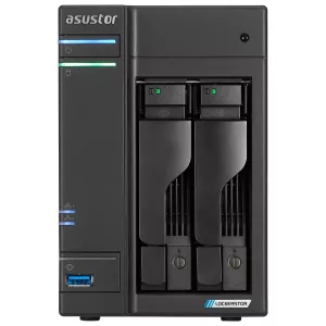 ASUSTOR 2diskli Celeron N5105-4GB RAM--2.5Gbe Nas Server AS6702T