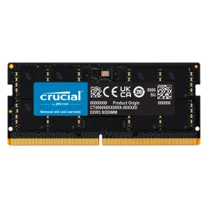 CRUCIAL 32GB DDR5 5600MHZ CL46 NOTEBOOK RAM VALUE CT32G56C46S5                                      