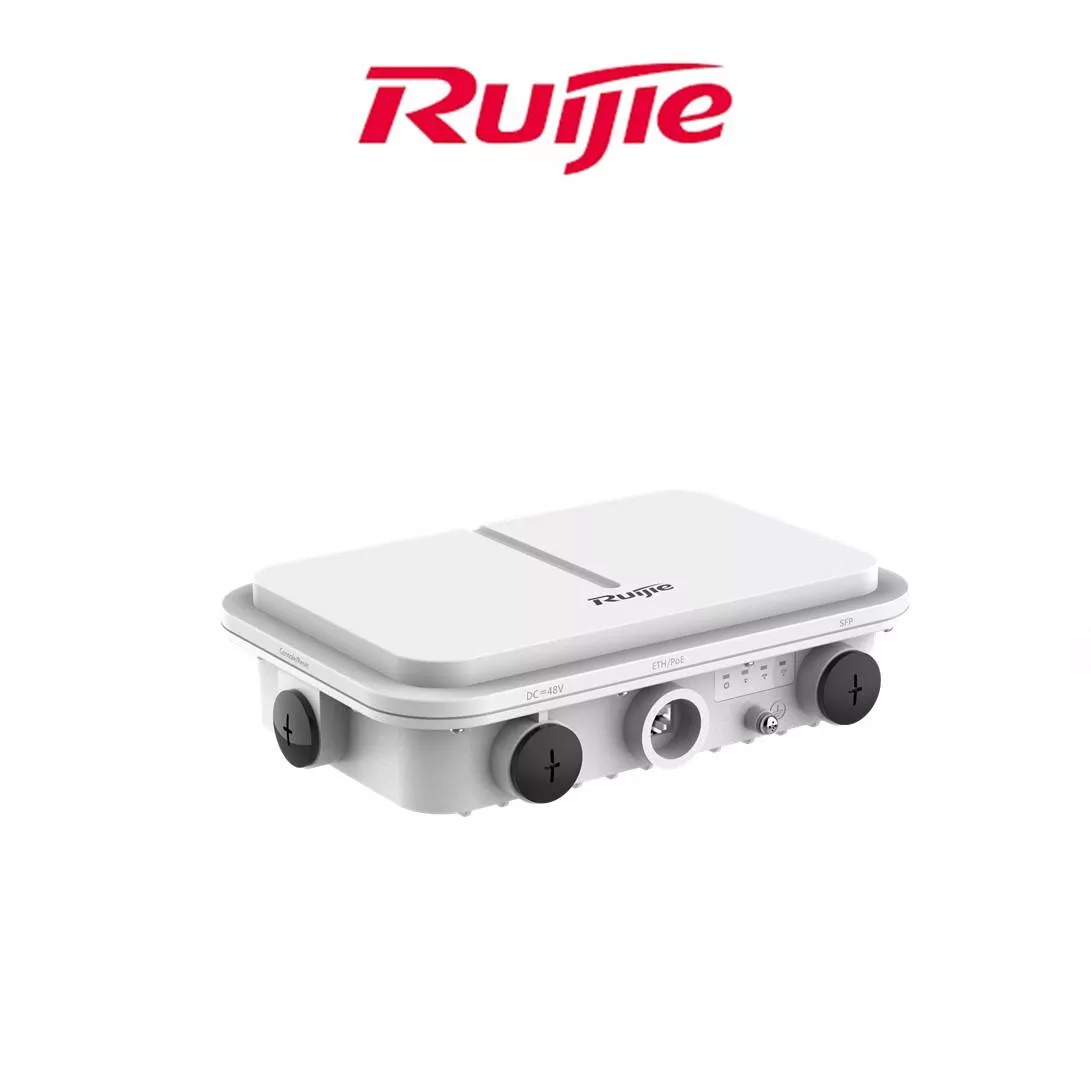 RUIJIE RG-AP680-L Wi-Fi 6 802.11ax 1 PORT RJ-45 + 1 PORT SFP POE 2.4 GHZ & 5 GHZ POE ADATÖRSÜZ OUTDOOR OMNI ANTEN (360 D