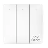 FONRİ S1N3G WIFI KABLOSUZ AKILLI DOKUNMATİK ÜÇLÜ DUVAR ANAHTARI