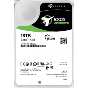 SEAGATE 3.5" 18TB EXOS ST18000NM000J 256MB 7200RPM SATA-3  Enterprise Güvenlik ve Nas Diski