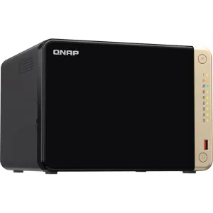 QNAP 6diskli ARM QC - 8GB RAM 2-2.5GbE Nas Server TS-664-8G Distribütör Garantili