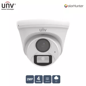 UNIVIEW UAC-T112-AF28-W 2MP 2.8MM COLORHUNTER 20MT IP67 AHD DAHİLİ SES DOME KAMERA