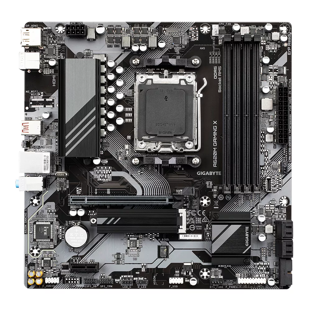 GIGABYTE A620M GAMING X DDR5 HDMI-DP PCIE 5.0 AM5 mATX