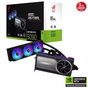 ASUS 32GB ROG ASTRAL LC RTX5090-O32G GAMING GDDR7 512bit HDMI-DP PCIE 5.0