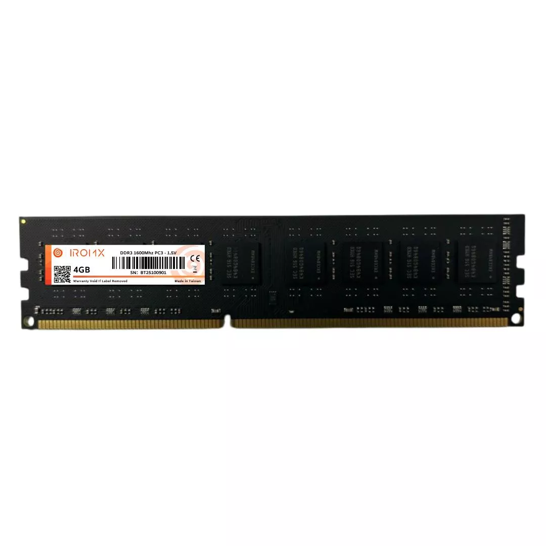 IROMX 4GB 1600MHz DDR3 (SAMSUNG CHIP) PC RAM