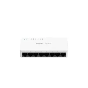 RUIJIE REYEE RG-ES08F 8 PORT 10/100 YONETILEMEZ DESKTOP SWITCH PLASTİK KASA