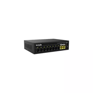 TENDA S110PC 10 PORT 10/100 8 PORT POE 2 PORT UPLINK 80W YONETILEMEZ DESKTOP SWITCH
