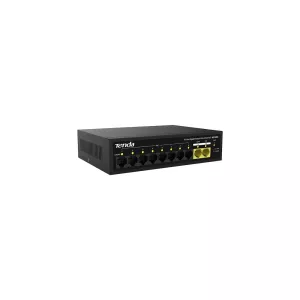 TENDA SG110PC 10 PORT 10/100/1000 8 PORT POE 2 PORT UPLINK 100W YONETILEMEZ DESKTOP SWITCH