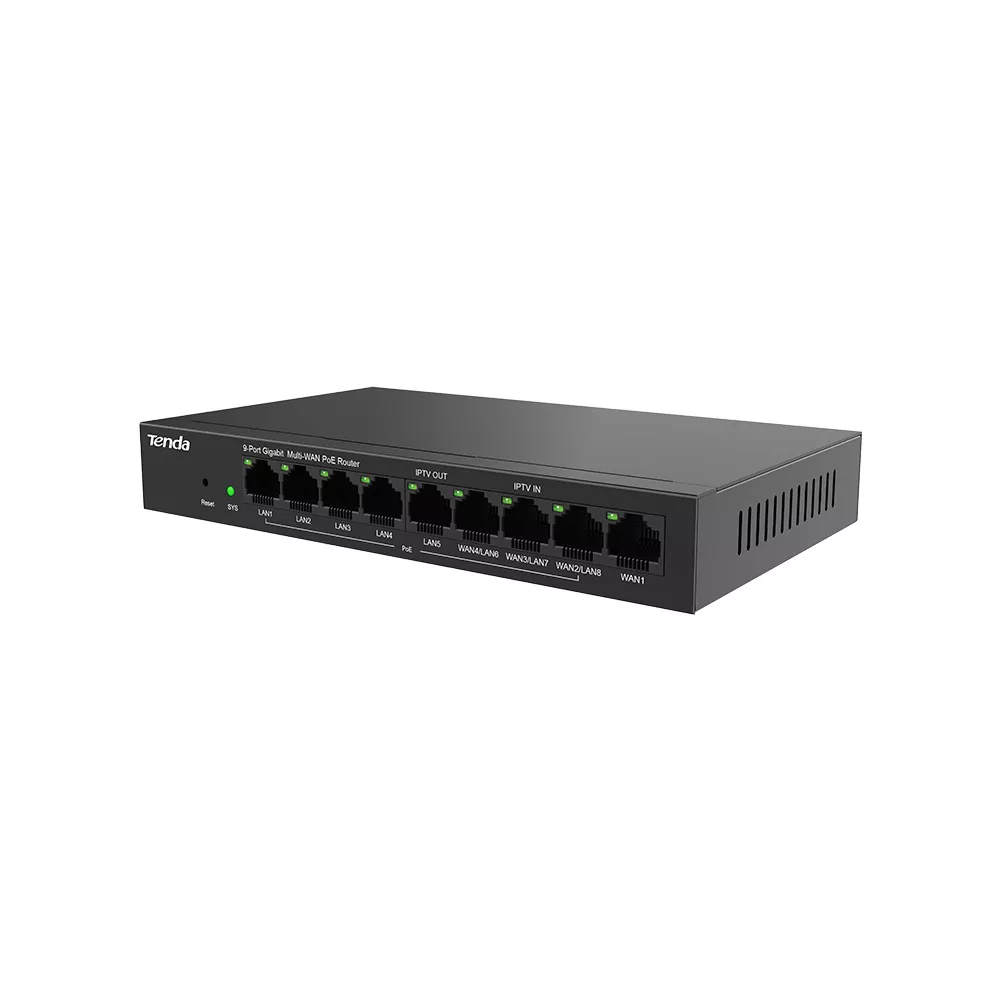 TENDA 9port GO-8G-POE Poe Router