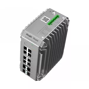 RUIJIE REYEE 12port / 8port PoE 240w 4-SFP Endüstriyel Gigabit Katman 2+ Yönetilen PoE Ağ Anahtarı RG-NIS3100-8GT4SFP-HP