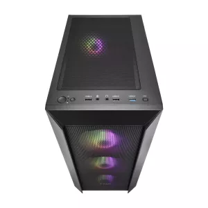 FSP CMT218 650W 4x FAN E-ATX SİYAH GAMING KASA