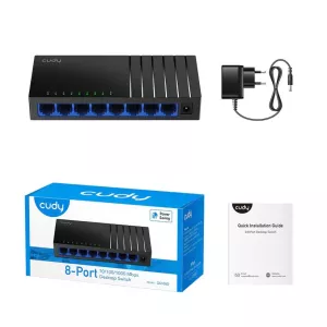 CUDY 8port Gigabit Yönetilemez Switch GS108D